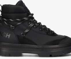 Woolrich retro hiking boot gum bottines Ă lacets en noir