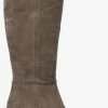 Notre-v 5535 bottes hautes en taupe 12 Notre-v 5535 bottes hautes en taupe -Bottes Femme Soldes 231871 2