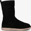 Notre-v 2204-01 bottes fourrure en noir -Bottes Femme Soldes 232062 2