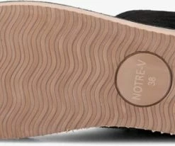 Notre-v 2204-01 bottes fourrure en noir 8 Notre-v 2204-01 bottes fourrure en noir -Bottes Femme Soldes 232062 4