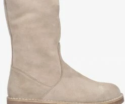 Notre-v 2204-01 bottes fourrure en beige