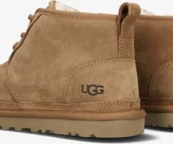 Ugg w neumel bottines à lacets en cognac -Bottes Femme Soldes 234470 3