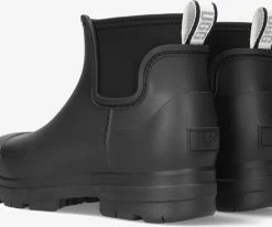 Ugg w droplet bottes en caoutchouc en noir -Bottes Femme Soldes 234488 3