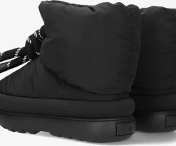 Ugg w classic maxi short bottillons en noir 8 Ugg w classic maxi short bottillons en noir -Bottes Femme Soldes 234497 3