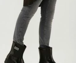 Twinset milano 222tcp23a bottes en caoutchouc en noir 11 Twinset milano 222tcp23a bottes en caoutchouc en noir -Bottes Femme Soldes 234894 8