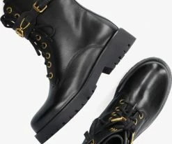 Twinset milano 222tcp014 bottines à lacets en noir -Bottes Femme Soldes 234898 5