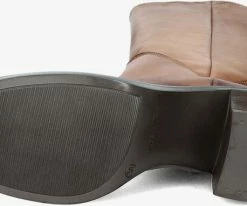 Elena iachi a4954 bottes hautes en cognac -Bottes Femme Soldes 234936 4