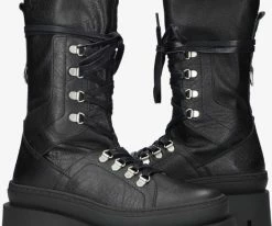 Bronx evi-ann 47425 bottillons en noir -Bottes Femme Soldes 235100 5