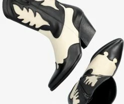 Omoda r18113 santiags en noir 10 Omoda r18113 santiags en noir -Bottes Femme Soldes 235106 5