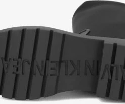 Calvin klein high rainboot bottes en caoutchouc en noir 8 Calvin klein high rainboot bottes en caoutchouc en noir -Bottes Femme Soldes 235403 4
