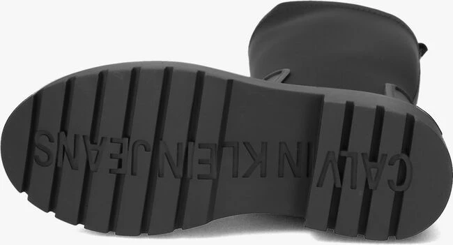 Calvin klein high rainboot bottes en caoutchouc en noir 4 Calvin klein high rainboot bottes en caoutchouc en noir – Image 4