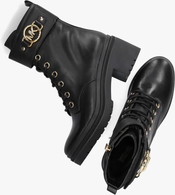 Michael kors rory lug bootie bottines à lacets en noir 5 Michael kors rory lug bootie bottines à lacets en noir – Image 5