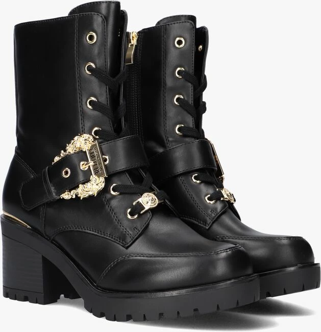 Versace jeans mia dis s94 bottines à lacets en noir 2 Versace jeans mia dis s94 bottines à lacets en noir – Image 2