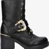Versace jeans mia dis s94 bottines à lacets en noir 12 Versace jeans mia dis s94 bottines à lacets en noir -Bottes Femme Soldes 236006 2