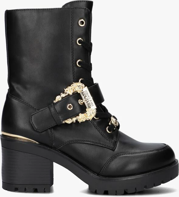Versace jeans mia dis s94 bottines à lacets en noir 1 Versace jeans mia dis s94 bottines à lacets en noir