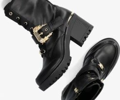 Versace jeans mia dis s94 bottines à lacets en noir 9 Versace jeans mia dis s94 bottines à lacets en noir -Bottes Femme Soldes 236006 5