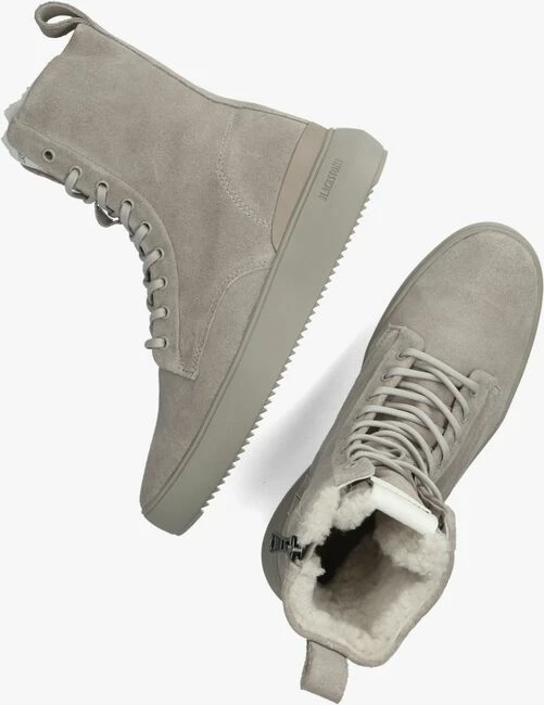 Blackstone yl67 bottines à lacets en beige 5 Blackstone yl67 bottines à lacets en beige – Image 5