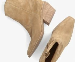 Via vai eveline santiags en beige 9 Via vai eveline santiags en beige -Bottes Femme Soldes 236782 5
