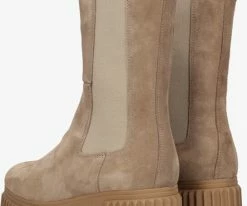 Omoda berlino bottines chelsea en beige -Bottes Femme Soldes 237057 3