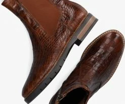 Omoda desire chelsea bottines chelsea en cognac -Bottes Femme Soldes 237060 5