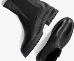Omoda 773 bottines chelsea en noir -Bottes Femme Soldes 237064 5