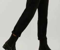 Omoda 773 bottines chelsea en noir -Bottes Femme Soldes 237064 8