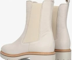 Omoda 773 bottines chelsea en beige -Bottes Femme Soldes 237065 3