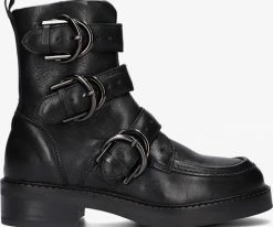 Via vai bellamy lodge biker boots en noir