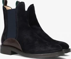 Gant aimlee bottines chelsea en bleu -Bottes Femme Soldes 237837 1