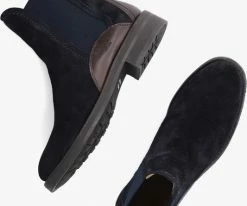 Gant aimlee bottines chelsea en bleu -Bottes Femme Soldes 237837 5