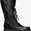 Lazamani 74.467 bottes hautes en noir 13 Lazamani 74.467 bottes hautes en noir -Bottes Femme Soldes 238603 2