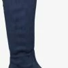 Notre-v galicia bottes hautes en bleu -Bottes Femme Soldes 238636 2