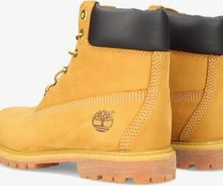 Timberland chaussure 6in premium en camel -Bottes Femme Soldes 30498 3