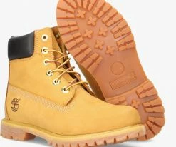 Timberland chaussure 6in premium en camel -Bottes Femme Soldes 30498 4