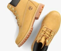 Timberland chaussure 6in premium en camel -Bottes Femme Soldes 30498 5