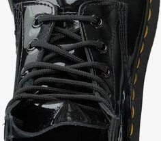 Dr martens chaussure 1460.patent en noir -Bottes Femme Soldes 3096 4