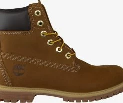 Brown timberland shoe 6in prem rust