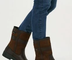 Brown dubarry shoe roscommon -Bottes Femme Soldes 44459 8