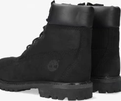 Timberland chaussure 6in premium en noir -Bottes Femme Soldes 51191 3