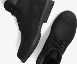 Timberland chaussure 6in premium en noir -Bottes Femme Soldes 51191 5