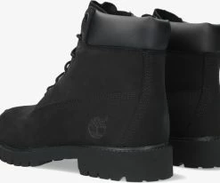 Timberland chaussure 6in premium en noir -Bottes Femme Soldes 70452 3