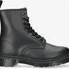 Dr martens chaussure 1460 en noir -Bottes Femme Soldes 70649 2