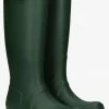 Hunter chaussure womens original tall en vert -Bottes Femme Soldes 84455 1