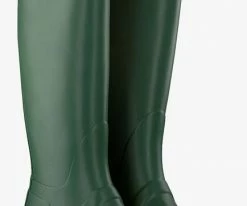 Hunter chaussure womens original tall en vert -Bottes Femme Soldes 84455 6