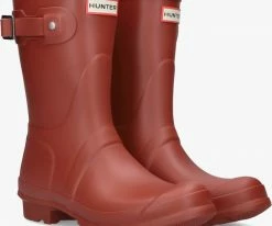 Hunter chaussure womens original short en rouge
