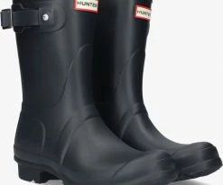 Hunter chaussure womens original short en bleu