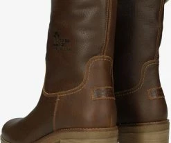 Panama jack piola b8 bottillons en marron -Bottes Femme Soldes 90890 3