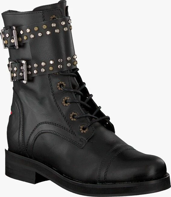 Deabused holly biker biker boots en noir 2 Deabused holly biker biker boots en noir – Image 2