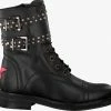 Deabused holly biker biker boots en noir -Bottes Femme Soldes 94574 2